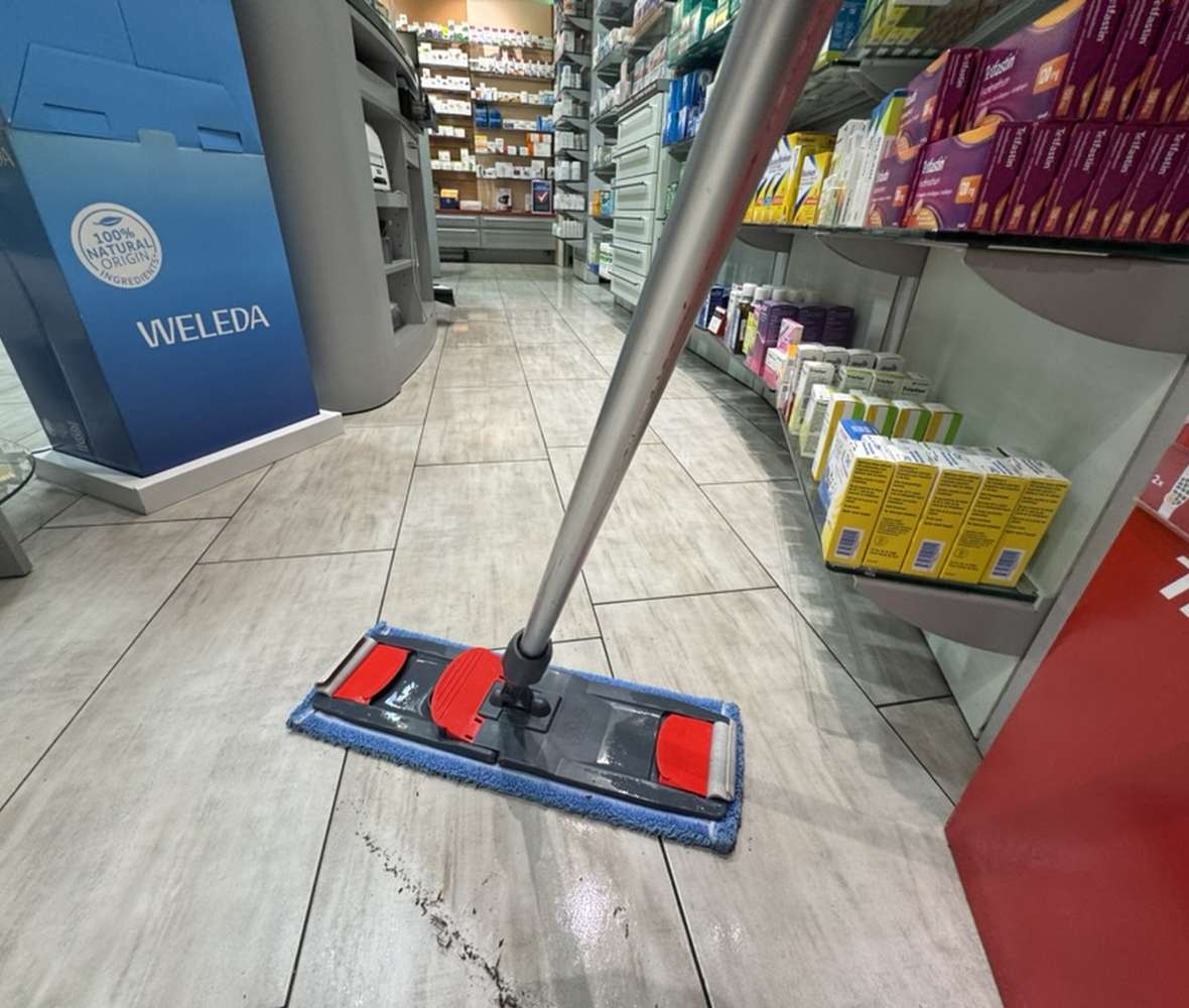 Arztpraxen und apotheken Zurich – Ergebnis nach der Reinigung