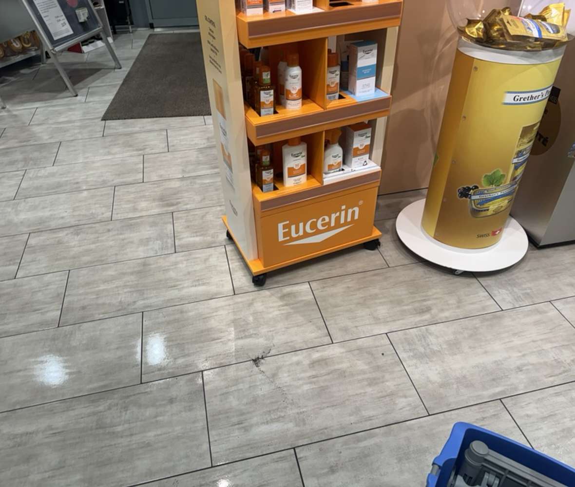 Arztpraxen und apotheken Zurich – Ergebnis nach der Reinigung